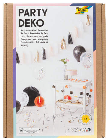 Party Deko Box 15-teilig